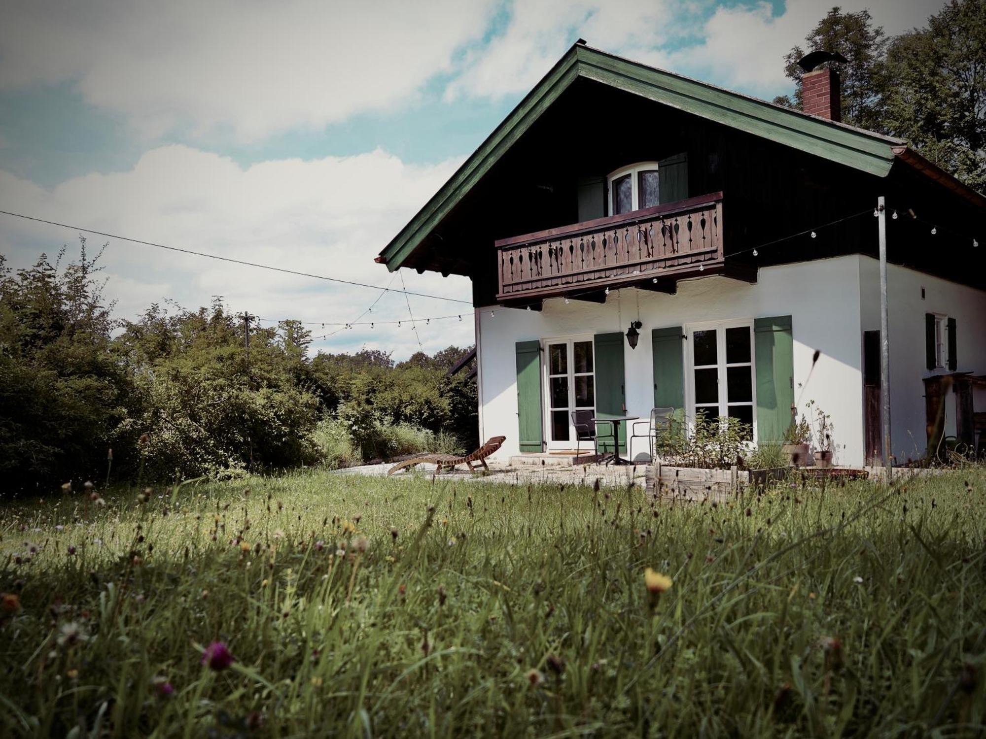 Ferienhaus Flying Roots Wackersberg Esterno foto